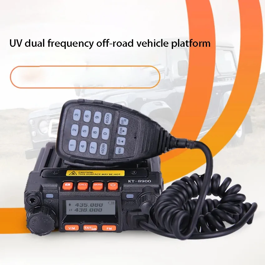 

KY-8900 Walkie Talkie For Mini Cars Dual Segment Car Radio Station Car Radio Station UV Dual Frequency Off-road Vehicle Intercom