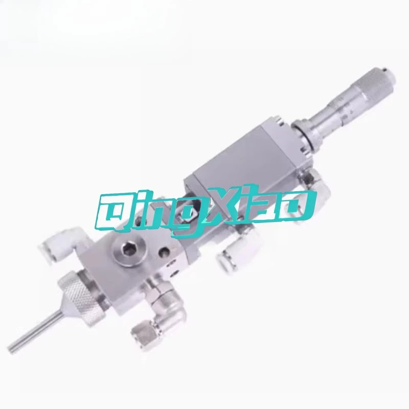 Microdot Dispensing Valve, High Precision Spray Nozzle for Consistent Glue and Fluid Application in PCB Assembly and Electronics