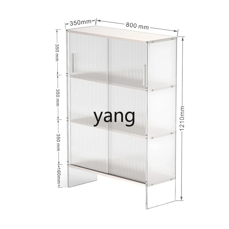 

L'm'm Floor-to-Wall Living Room Shelf Layered Storage Rack Display Cabinet