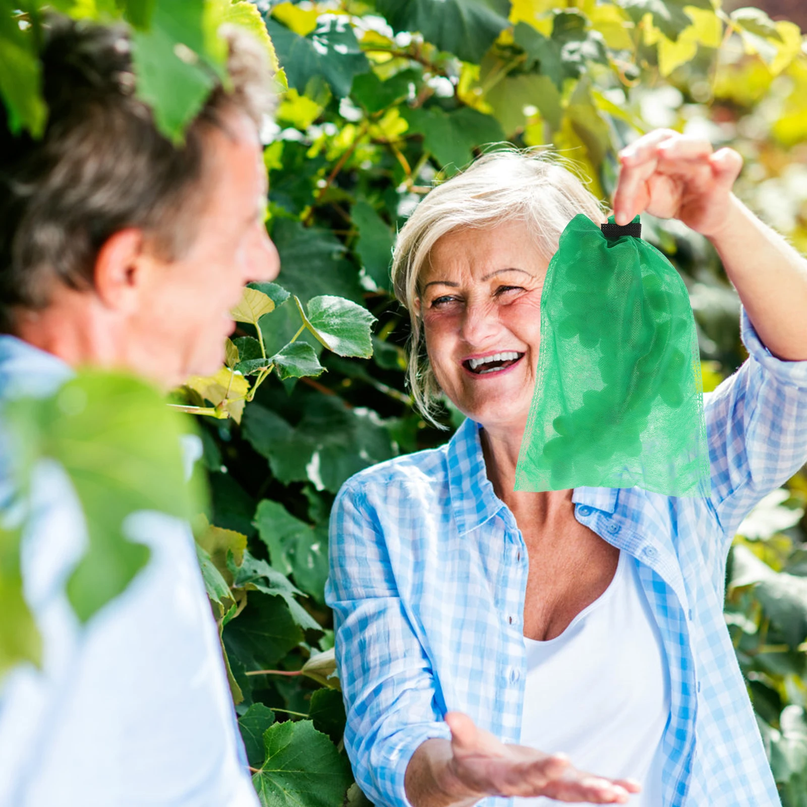 

100pcs Green Non woven Fruit Bags 20x30cm Anti bird Plant Protection Insect Barrier Long lasting Gardening Supplies