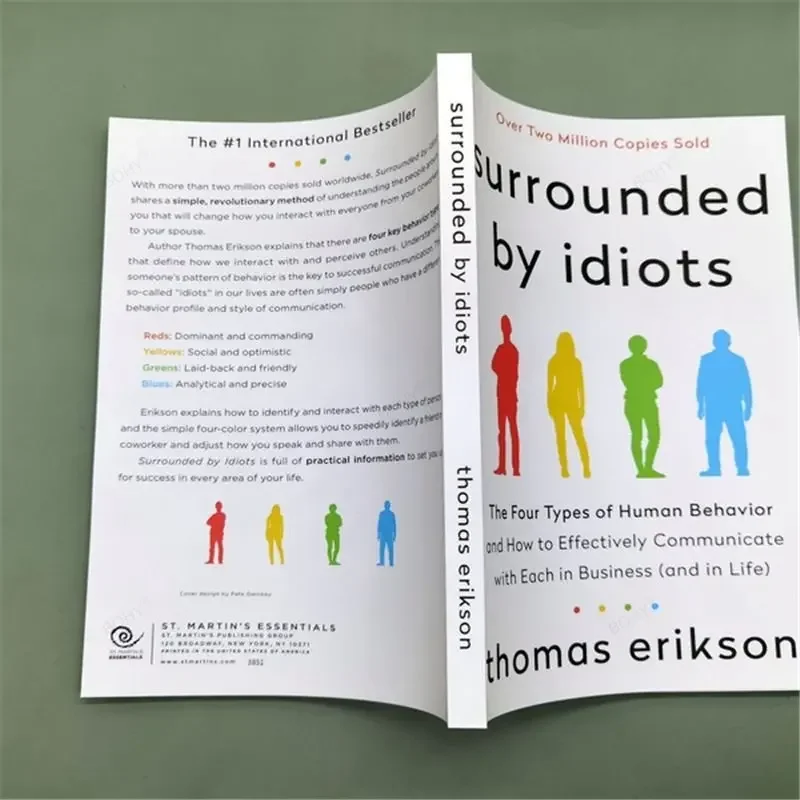 

Surrounded By Idiots The Four Types of Human Behavior By Thomas Erikson English Book