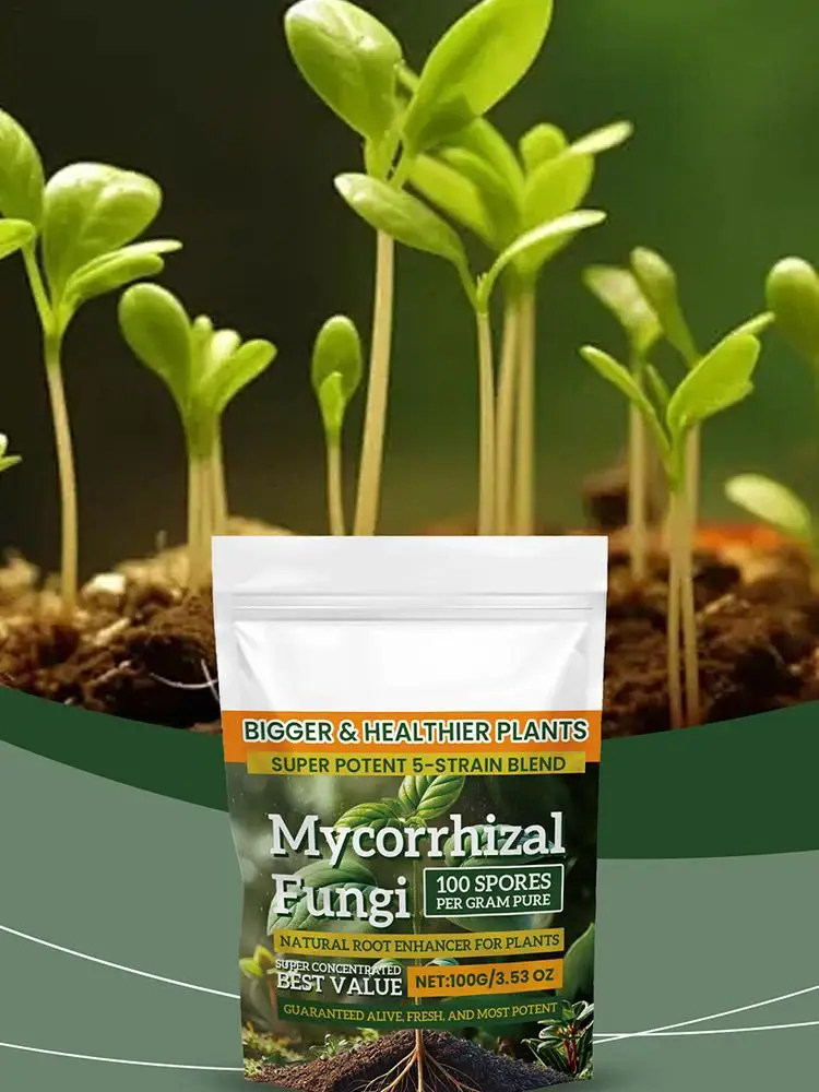 100 جرام مسحوق الأسمدة النباتية نمو النبات الأسمدة المغذية مكمل تأصيل آمن وفعال لزراعة التربة المائية #4