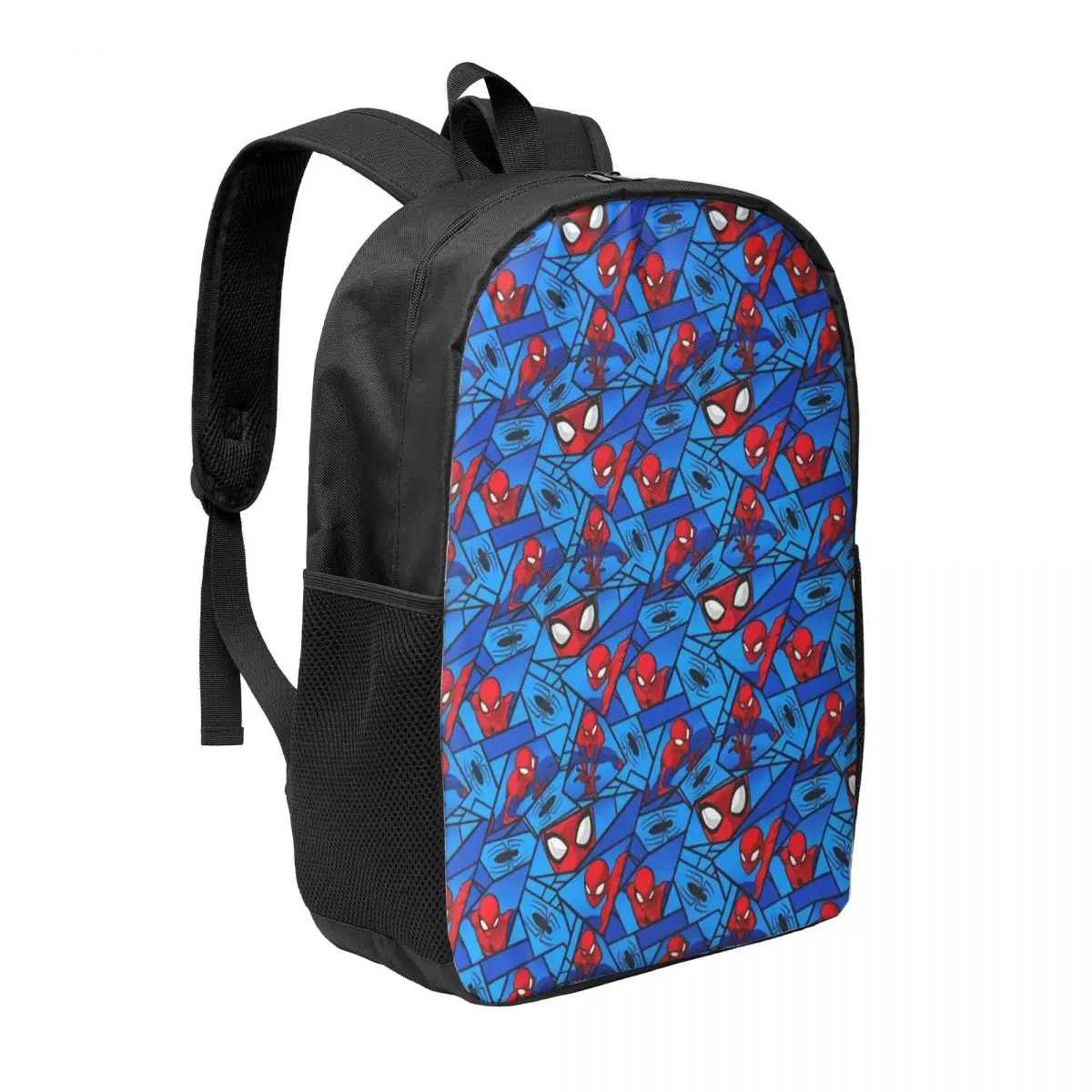 Custom Spider Man Face Backpacks Men Women Basic Bookbag for School College Superhero Bags