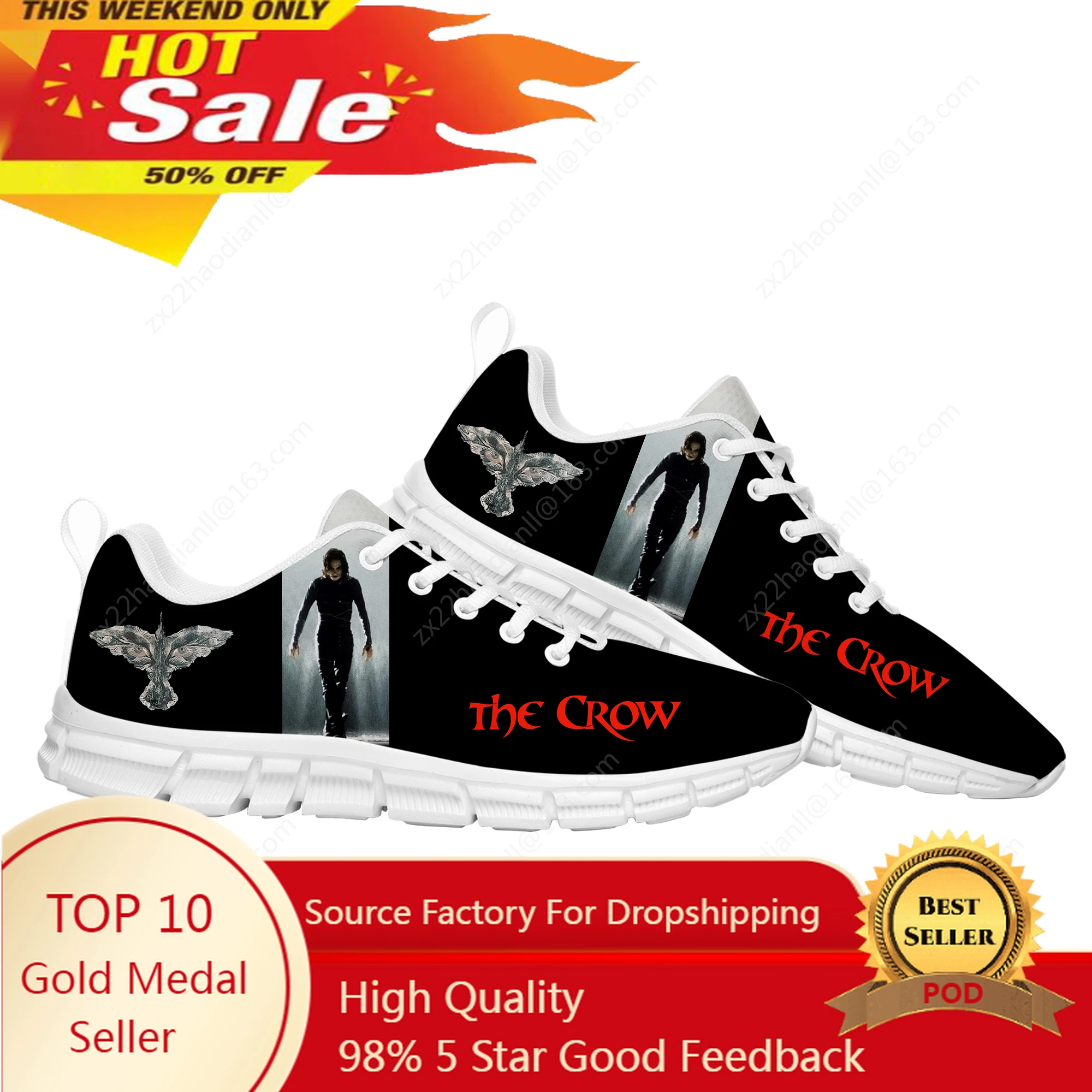 

Crow Classic Movie Sports Shoes Mens Womens Teenager Kids Children Sneakers High Quality Casual Sneaker Couple Custom Shoes