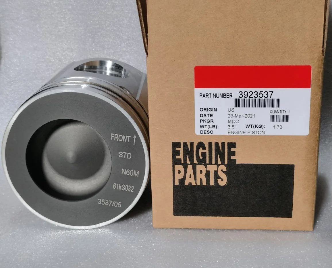 6CTA8.3-C215  6C8.3 6CT 6CTA G8.3 GTA8.3 ISC QSC engine piston kit 114mm 3923164 3919565 3917707 3923537