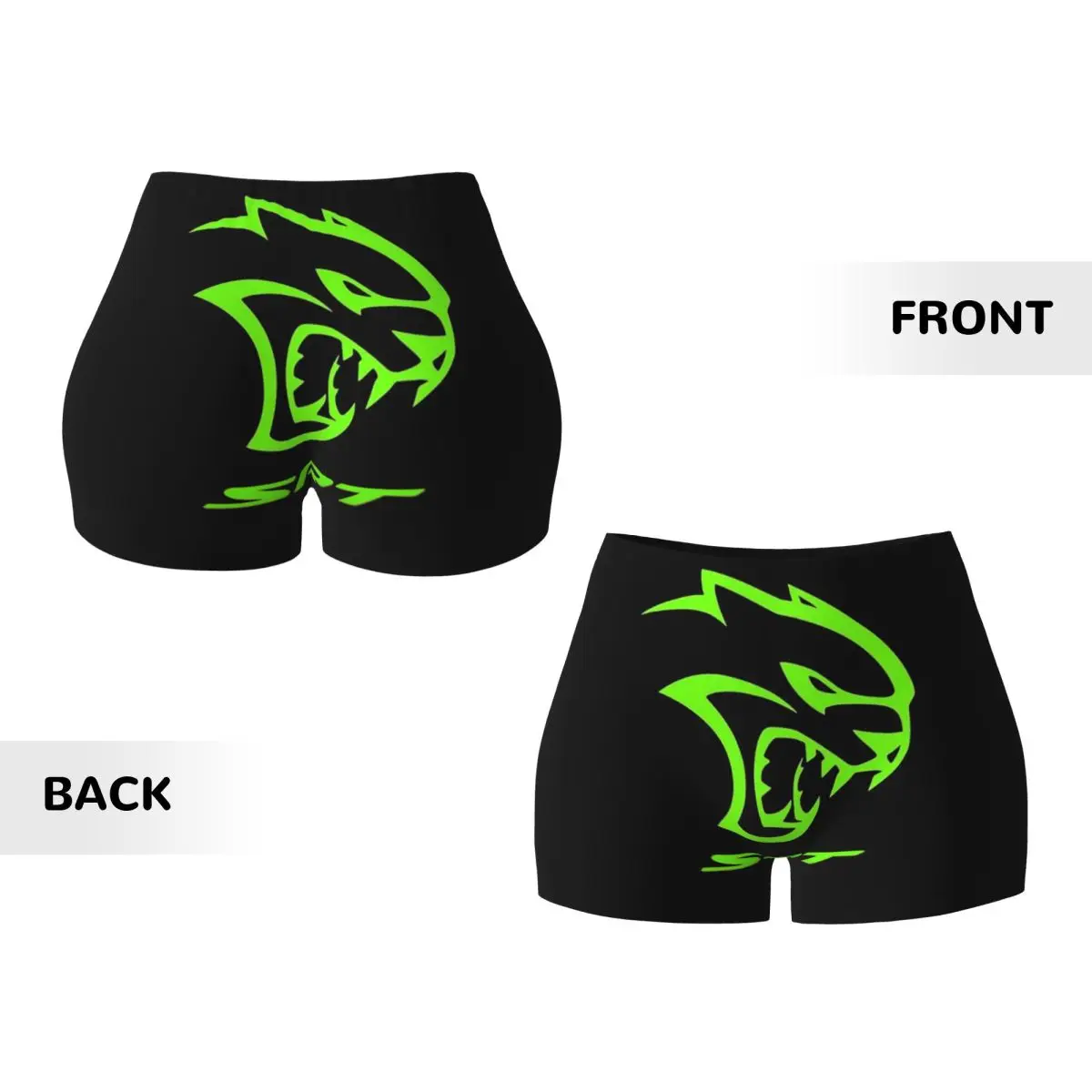 Personalizado Dodge Hellcat Srt Logo Mulheres Ginásio Treino Correndo Shorts Atlético Voleibol Biker Yoga Shorts