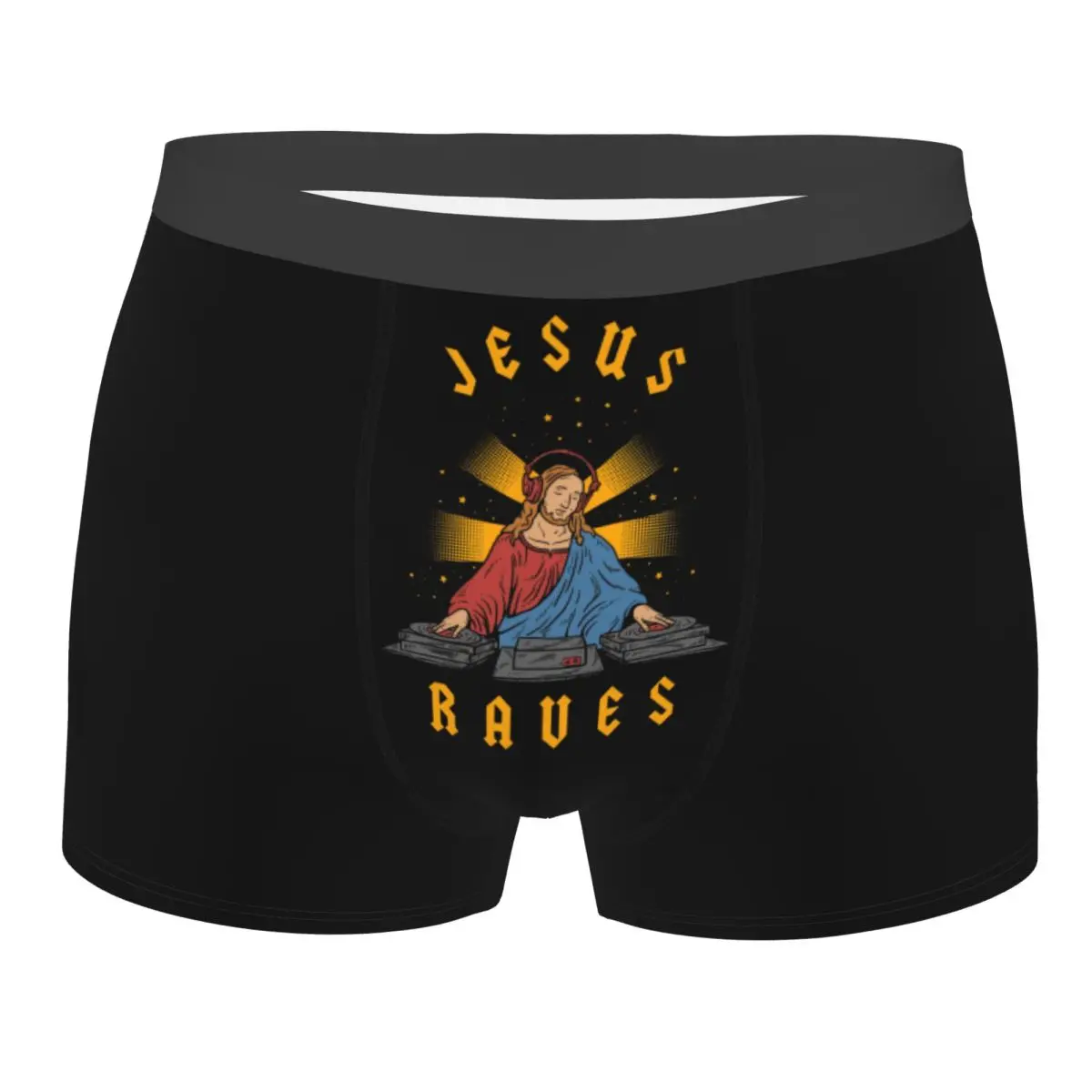 

Custom Novelty Jesus Has Rizzen Boxers Shorts Panties Men's Underpants Stretch Briefs Underwear