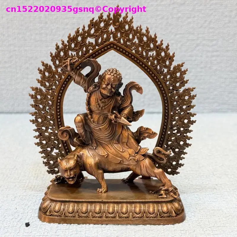 Exclusive Buddhist icon Guru Drakpo Kilaya Holy Wrathful Padmasambhava copper buddha image Buddhist temple lama monk worship