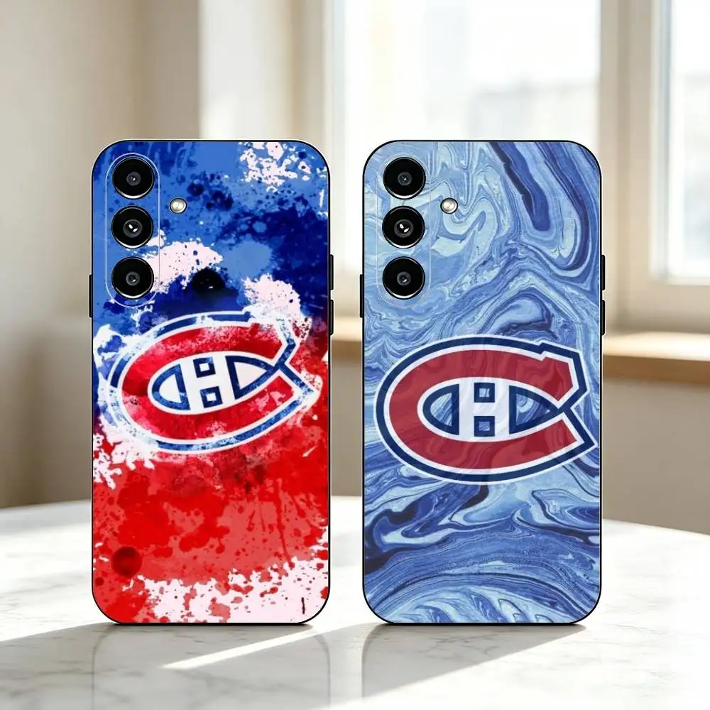 Montreal-L Canadiens Habs  Phone Case For Samsung Galaxy A73,A72,A71,A70,A53,A52,A51,Others Soft Black Cover Gift