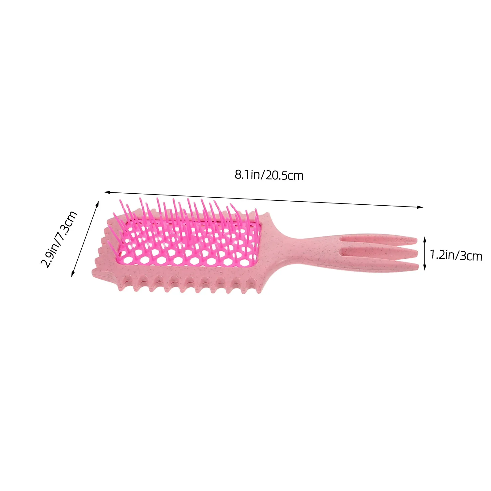 4Pcs Ladies Massage Comb Anti Static Detangler Brush Hollow Out Design Scalp Stimulating Hair Care Tool for All Hair Types Wet