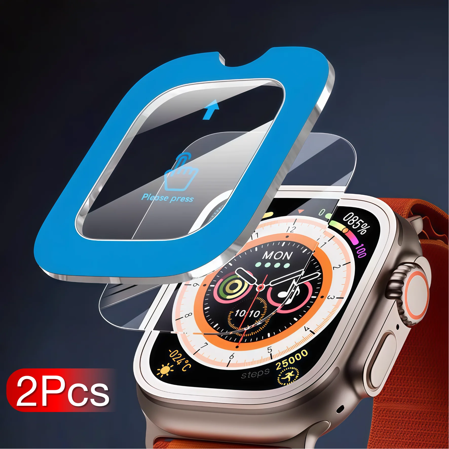 2Pcs For Apple Watc…