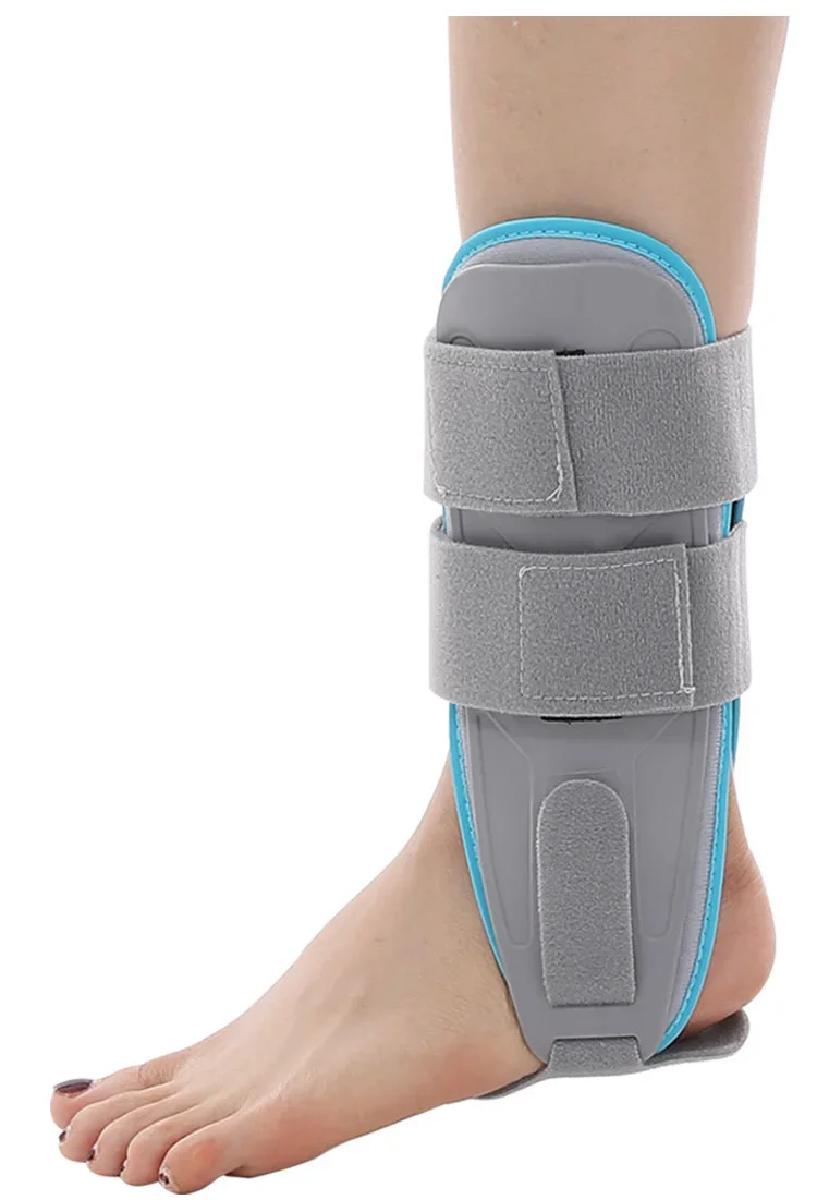 

Шина для лодыжки со стременами, регулируемый жесткий стабилизатор для растяжений тендинита, литой поддержки и защиты от травм