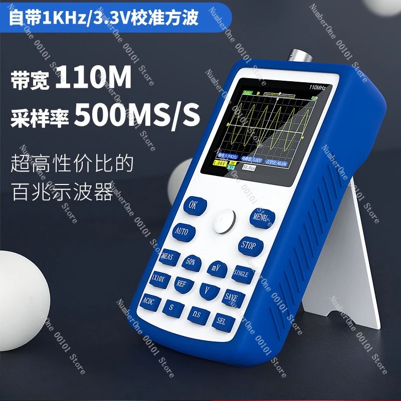 Handheld Digital Oscilloscope - Portable Mini Scope Meter for Automotive Repair & Electronics Testing