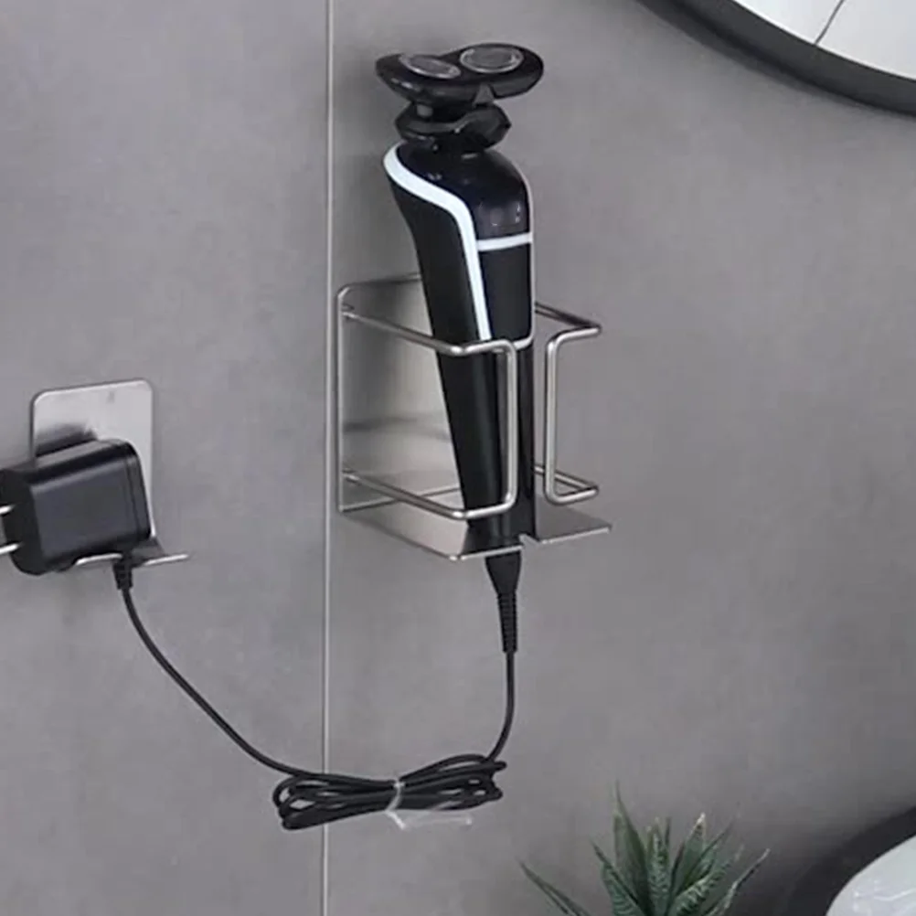 

Steel Electric Razor Wall Holder Bathroom Wall-Mounted Waterproof Small Size Lightweight Improve Shaving Experience Drying