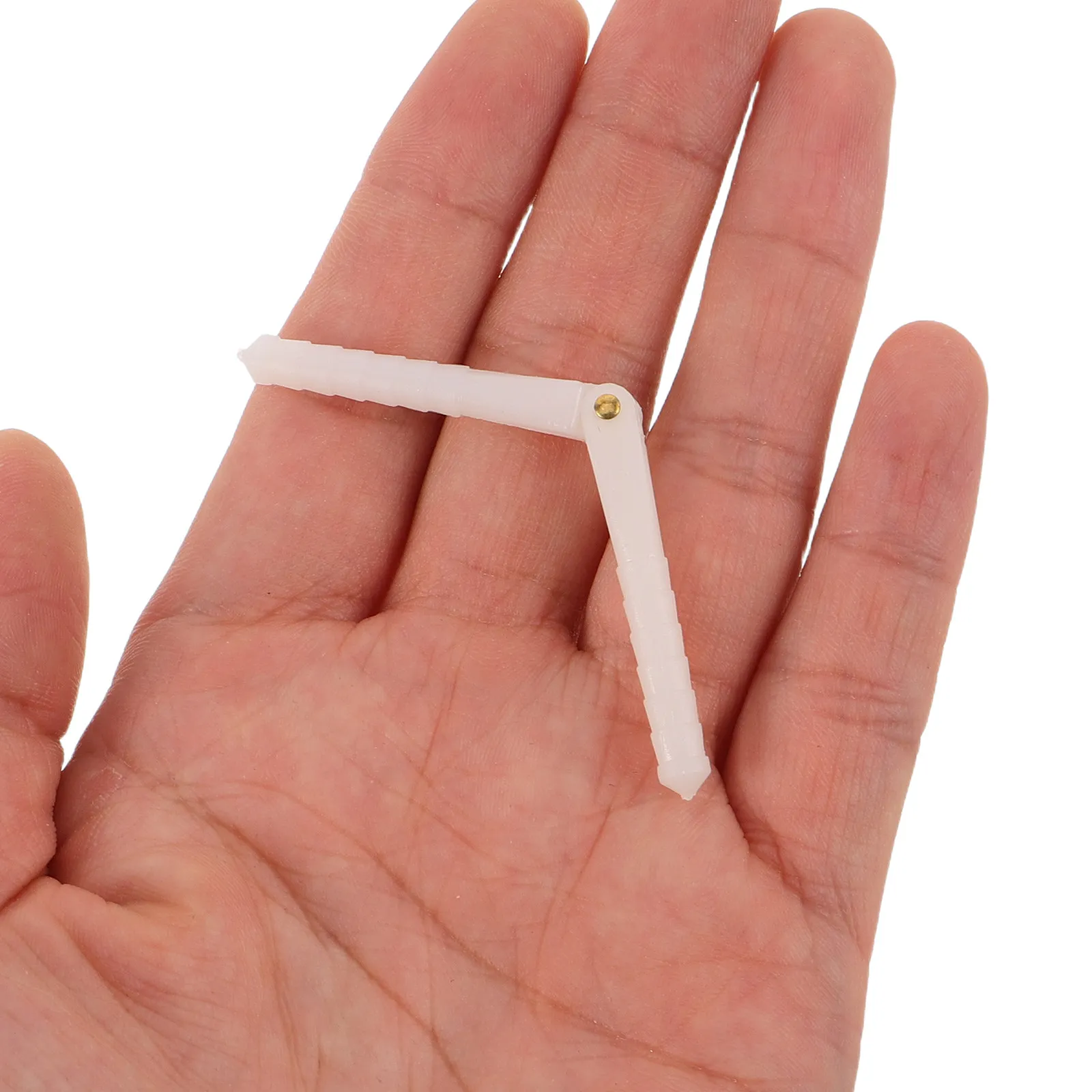 

20Pcs Rc Airplane Pin Hinges Lightweight Robust Fixing Hinge Kit for Aircraft Wing Hardware Spare Parts Rc Airplane Hinges