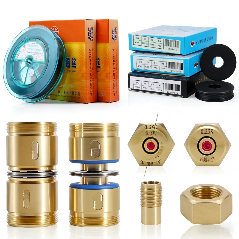 Wire cutting accessories JDC guide wheel assembly diamond water nozzle conductive block