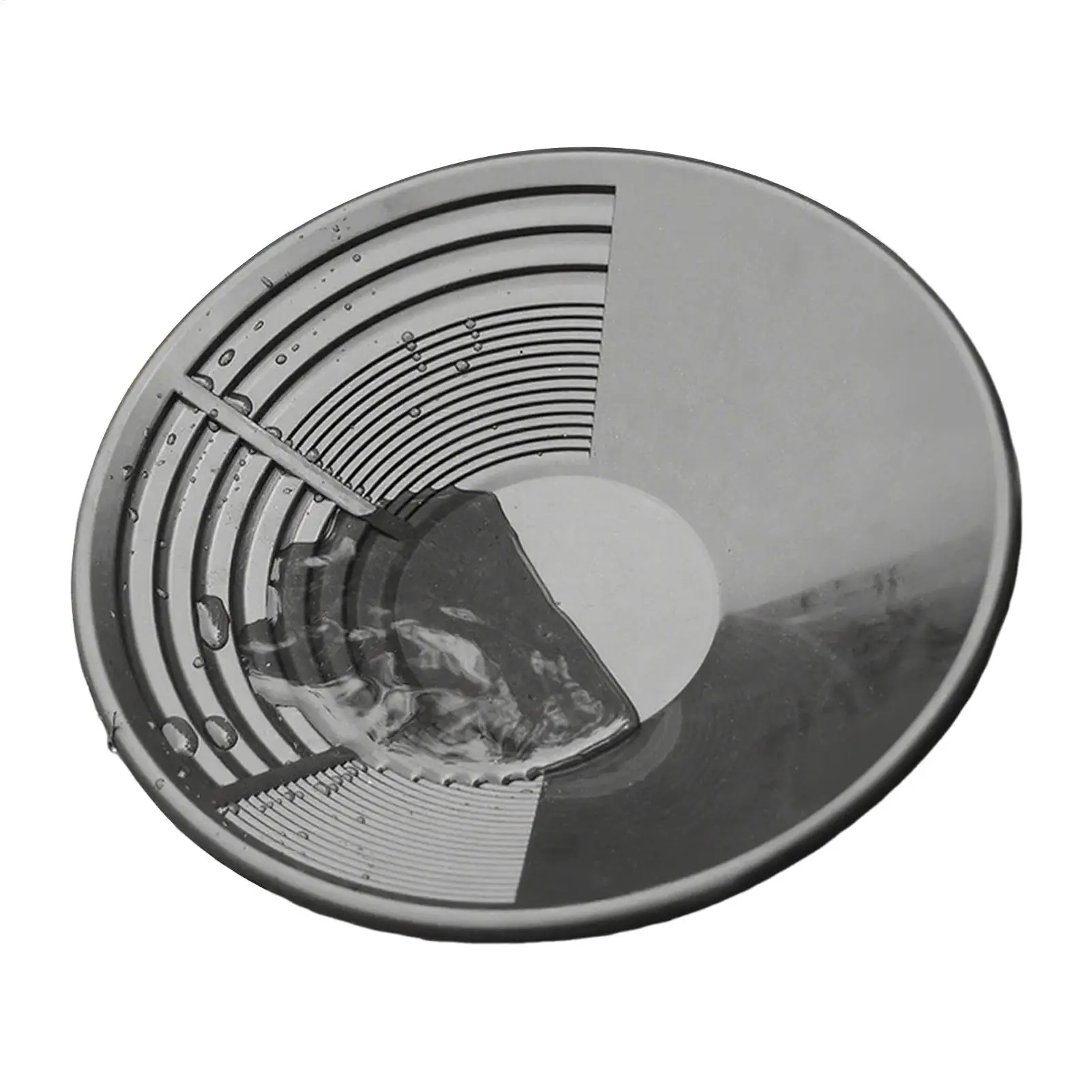 Durable Gold Pan Large Capacity Plastic Gold Panning Tools with Riffle Design Prospecting Tool For Gold Mining Metal Detect