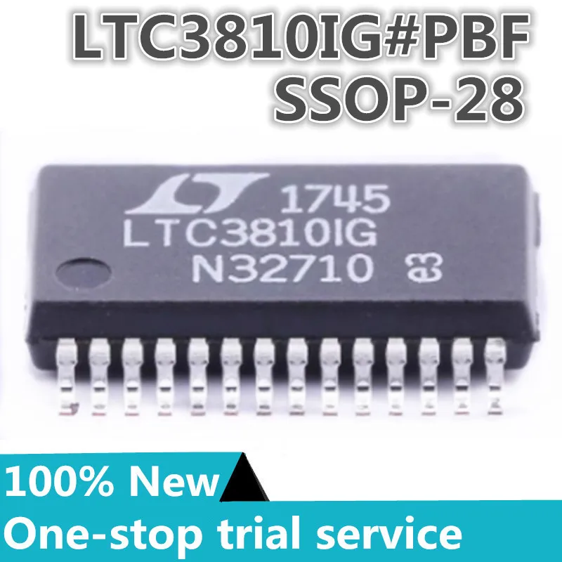 2-100PCS %New original LTC3810IG#PBF LTC3810IG LTC3810IG#TRPBF package SSOP28 step-down DC-DC control chip