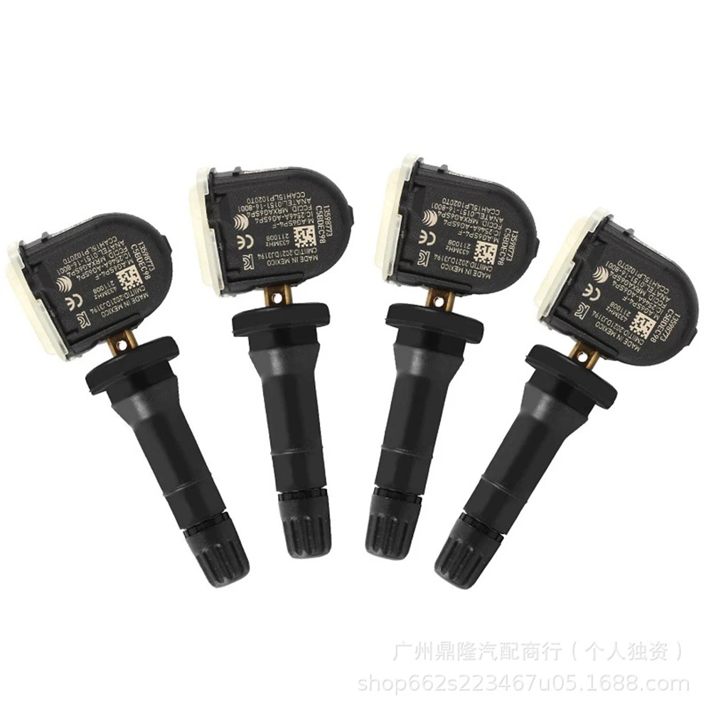 

​4X For Opel Ampera-E Antara (L-A) Karl Mokka (J-A) Vauxhall Viva CT6 TPMS Sensor 433Mhz 13522629 13540602 13544442