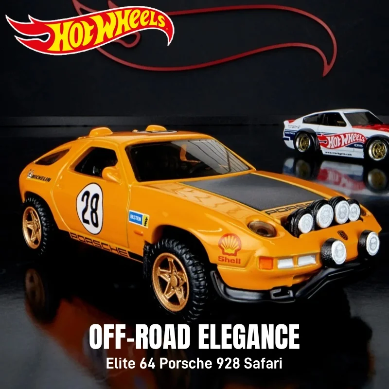 

New Genuine Hot Wheels Rlc 1/64 Porsche 928 Safari Simulation Model Toy Car Holiday Gifts Collectibles Desktop Ornaments