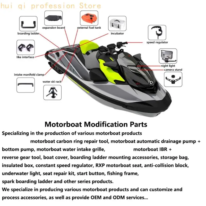Bright PWC Bumper Guard for Spark Regular Docking Contact Needs H8WE