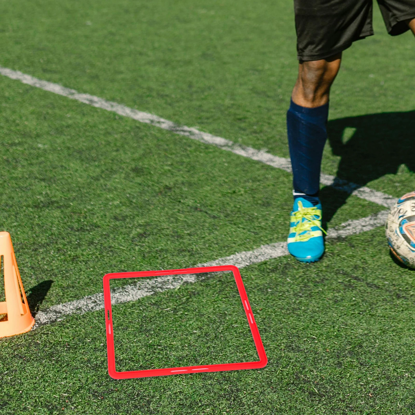 6 Pcs Home Gym Equipment Football Training Circle Professional Rings Major Agility Circles for Soccer