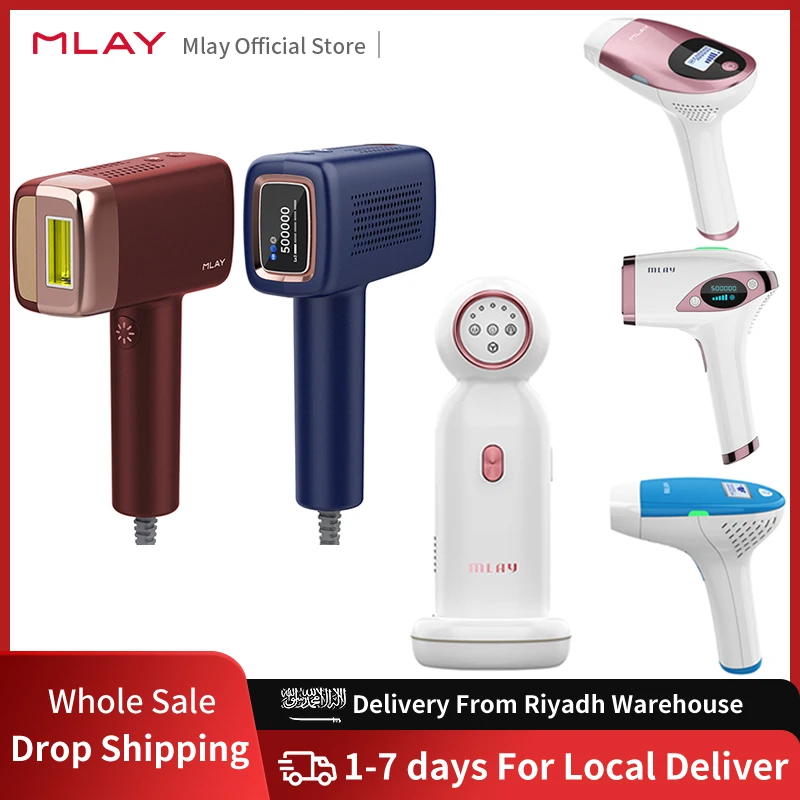 

MLAY Laser T14 T10 T3 T4 M3 IPL Hair Removal Permanent Malay Ice Painless Epilator a Laser Face Body Epilator Women Home Use