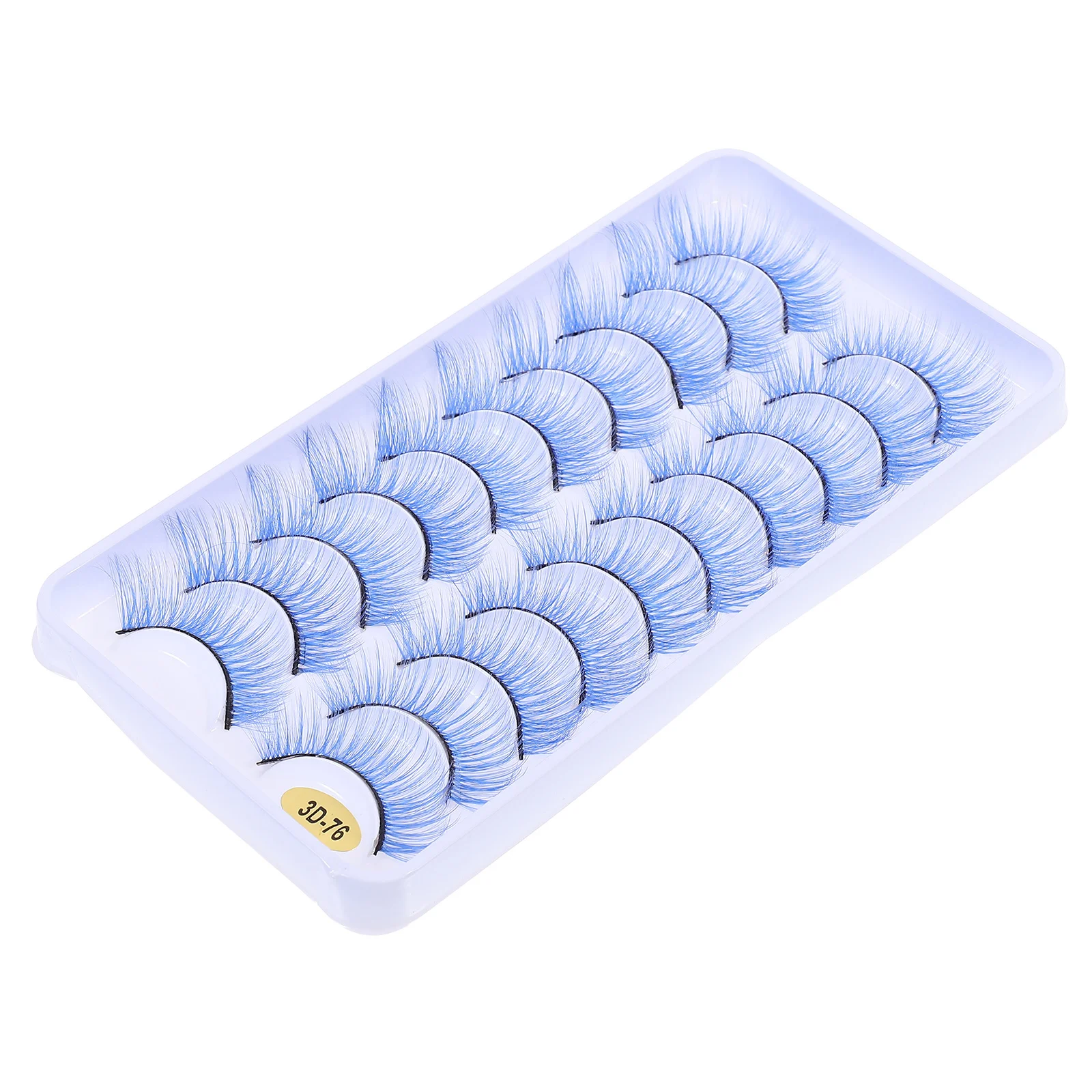 

10Pairs Comfortable Halloween Fake Lashes Realistic Makeup Eyelashes Gift Halloween Fake Eyelashes False Lashes