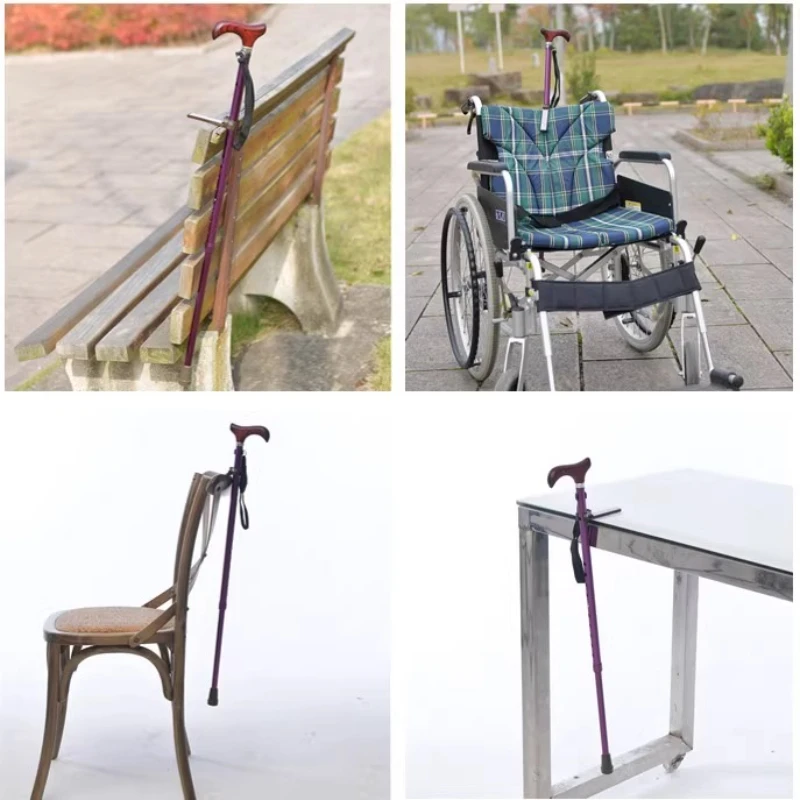 

crutch accessories anti-dumping retainer self-supporting clip anti-drop