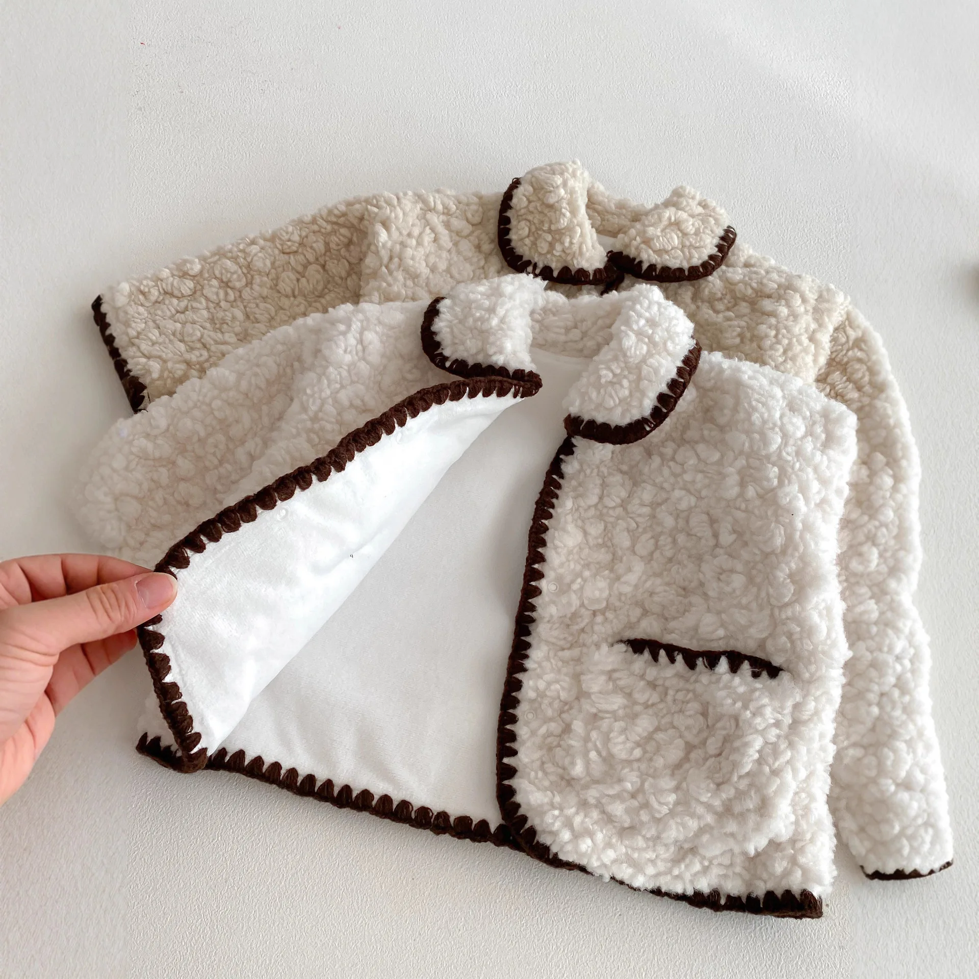 ملابس كورية جديدة للأطفال والر - مراجعة Toddler Boy Winter Fleece Jacket وسعره