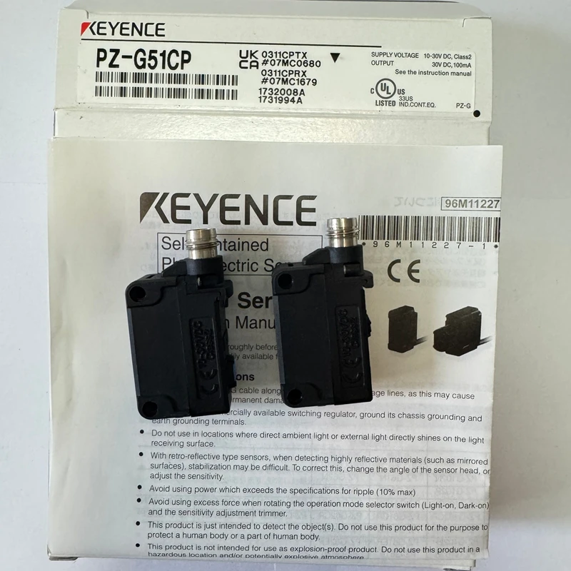 Brand-new, original and genuine KEYENCE/PZ-G51CP photoelectric switch sensor, in stock and with real product photos taken.