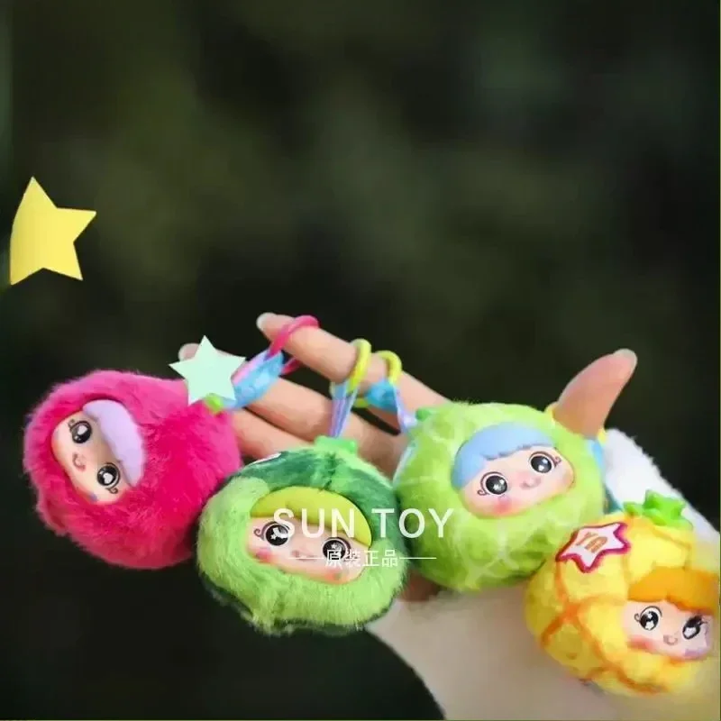 Baby Three Yaya Strange Fruit Series Blind Box Vinyl Doll Kawaii CollectionDolls Bag Kawaii Anime Figure Bag Girl Xmas Toy Gifts