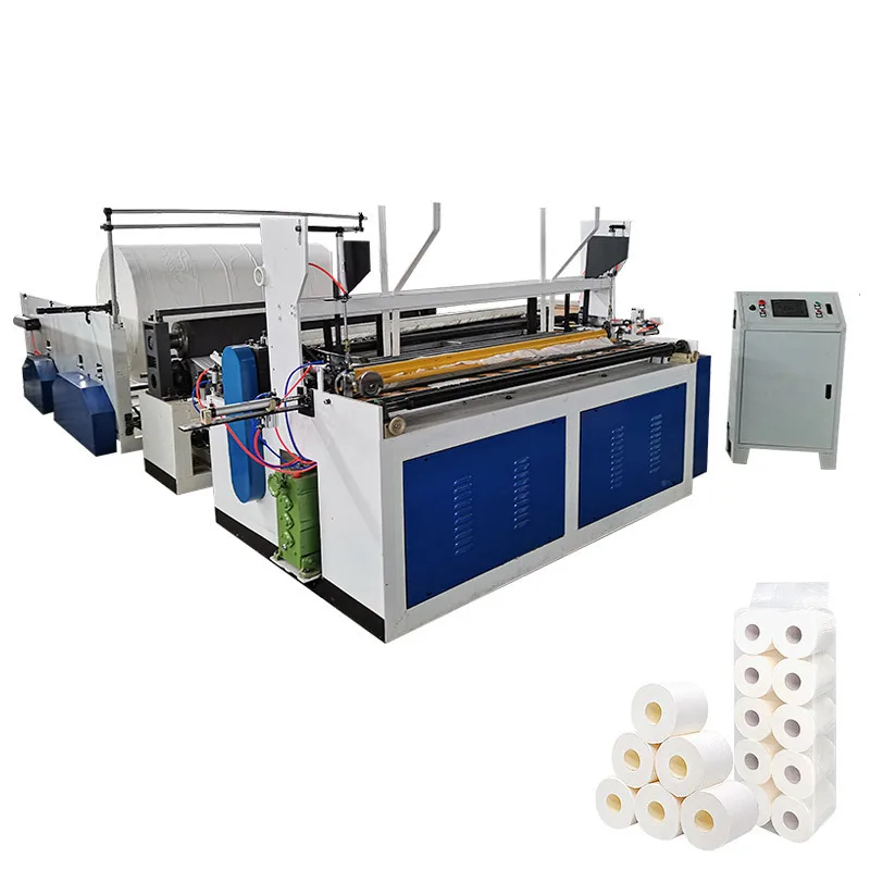 

Hot Selling Fully Automatic Toilet Paper Rewinding Machine