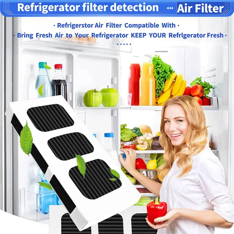 ABNL 8 عبوات لاستبدال فلتر هواء الثلاجة Paultra2 لفلتر هواء الثلاجة PAULTRA2 Pure Air Ultra II