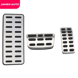 Jameo Auto Car Pedals Fit for Kia Niro 2019 2020 MT AT Car Pedal Cover Brake Gas Fuel Pedal Rest Pedal Set Parts Stainless Steel