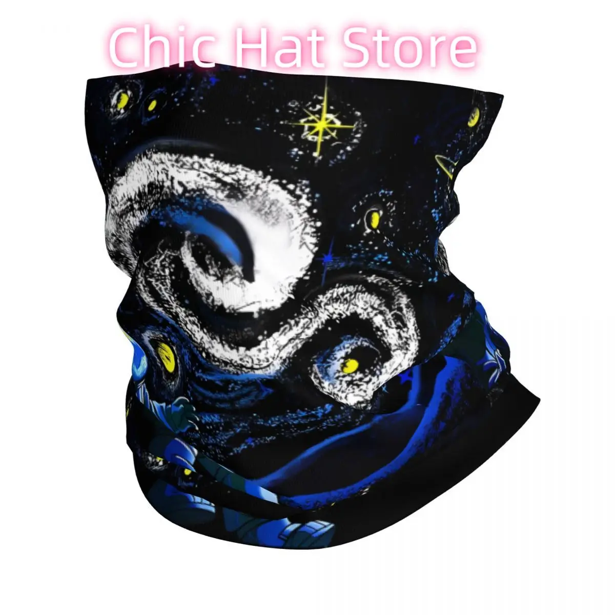 

Ван Гог Звездная ночь Роза Подсолнух Шарф Шейный платок Маска для лица Полиэстер