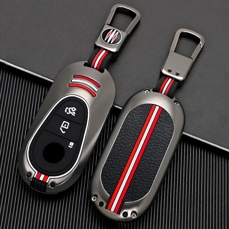 Zinc Alloy Car Key Case For Mercedes Benz 2022 C S Class W206 W223 S350 C260 C300 S400 S450 S500 Key Shell Protector