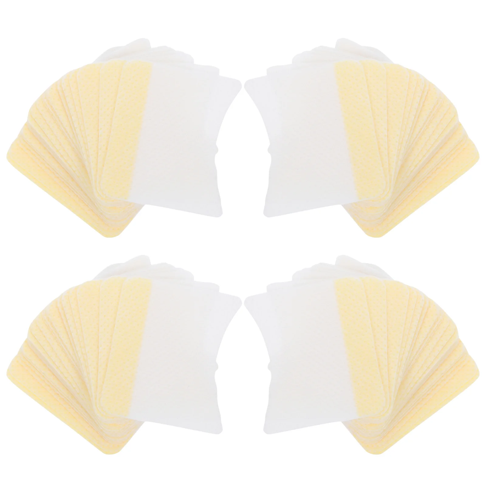 Tampons de maquillage pour femmes, 160 pièces, conception en forme d'arc, sûrs et adaptés à tous les Types de peau, système de nettoyage indispensable, tampon démaquillant