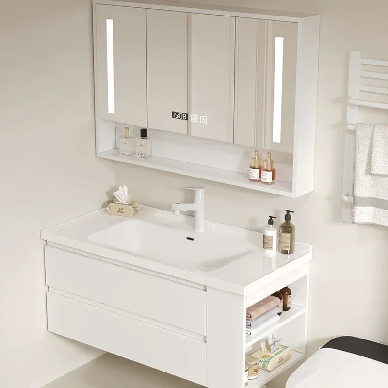 Cheap Aesthetic Cupboard Living Room Cosmetics Vintage Necklace Bathroom Cabinet Standing Earring Mobiletto Bagno Room Furniture