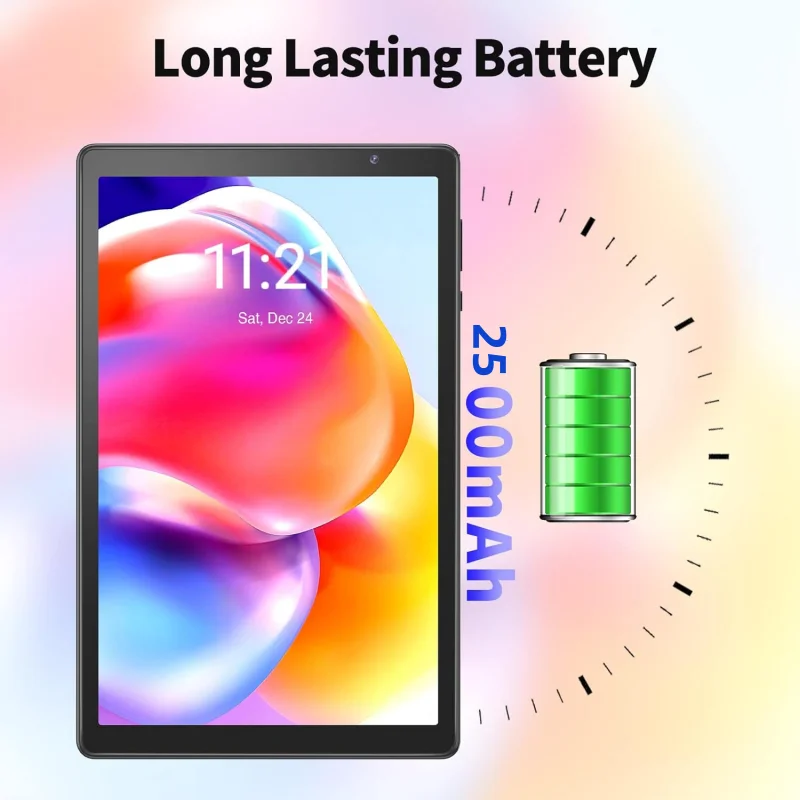 Tablet PC de 7 pulgadas con 2 GB de RAM y 16 GB de ROM, LF705, llamadas telefónicas 3G, Android 6.0, MTK8735 Quad-Core, 2 tarjetas SIM, 1024 x 600 píxeles
