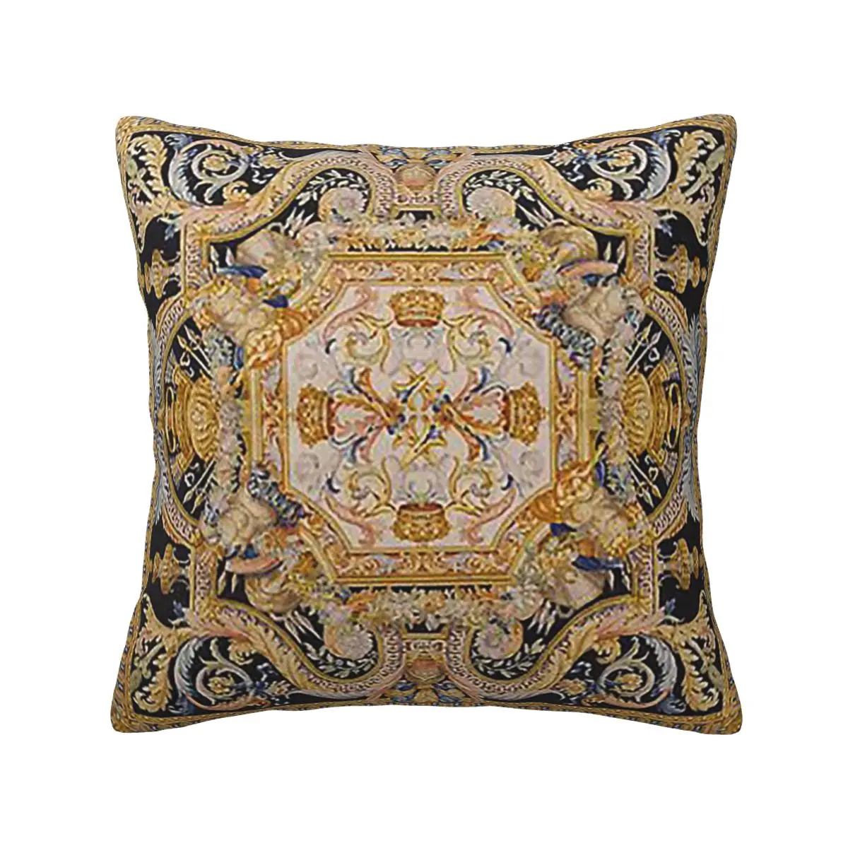 Baroque Madness Square Pillowcase Pillow Cover Cushion Decor Comfort Throw Pillow for Home Car