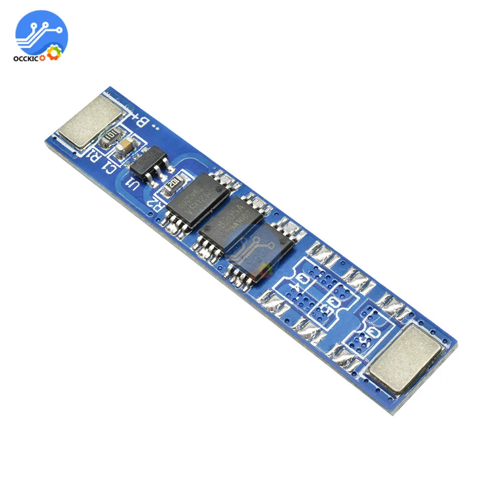 BMS 1S 5A 10A 15A 3.7V 18650 Lithium Battery Charge Protection Board 3MOS 4MOS 6MOS PCM Over Charge Protect for 18650 Battery