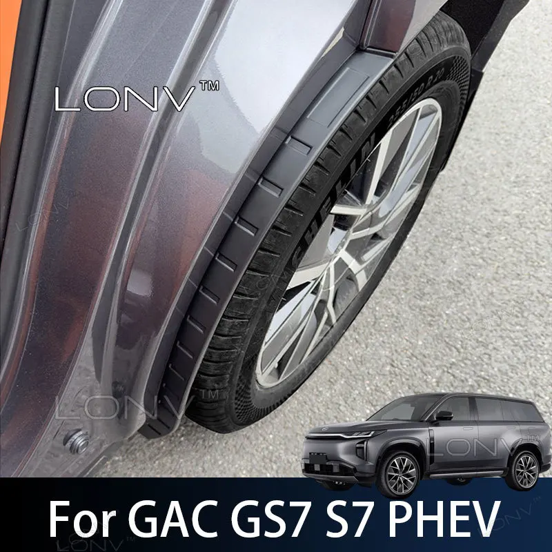 For GAC GS7 S7 PHEV 2027 2026 Car Wheel Well Liners Inner Fender Splash Guards Mud Flaps Splash Mudguards Protection Accessories