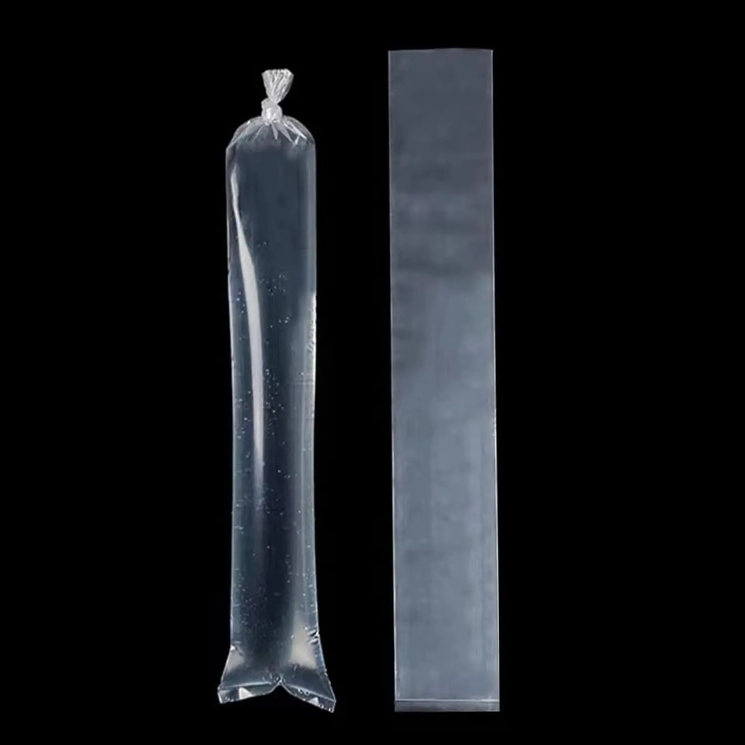 50 Pcs 6x50 Inch Plastic Sleeves for Posters, Blueprints, Long Items - Waterproof & Durable
