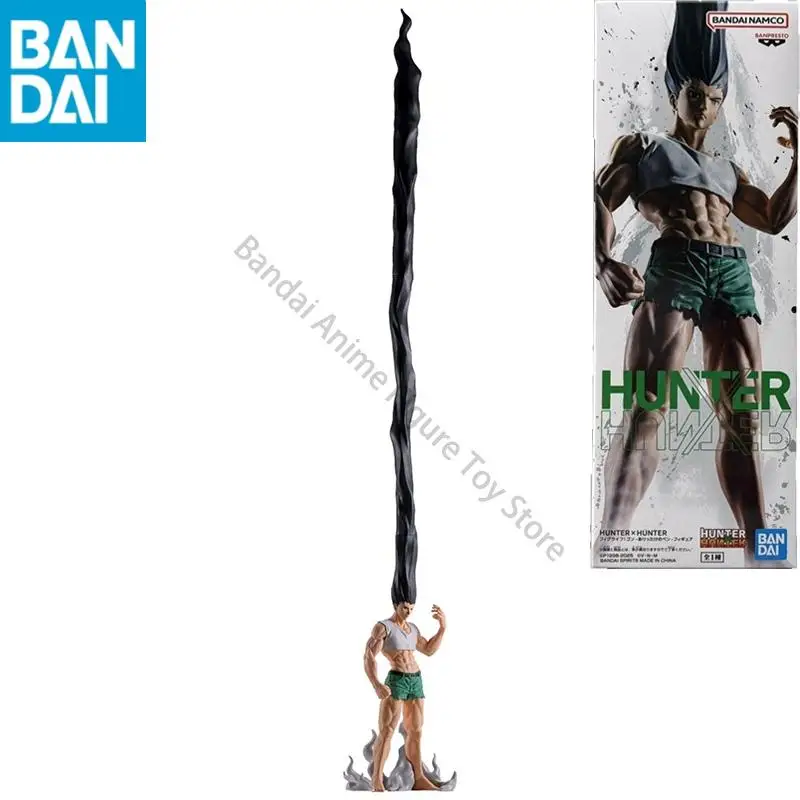 

In Stock Original Genuine BANPRESTO HUNTER HUNTER FIGURE+DAILY LIFE Gon Freecss Release all pens PVC 60cm Stationery pens gift