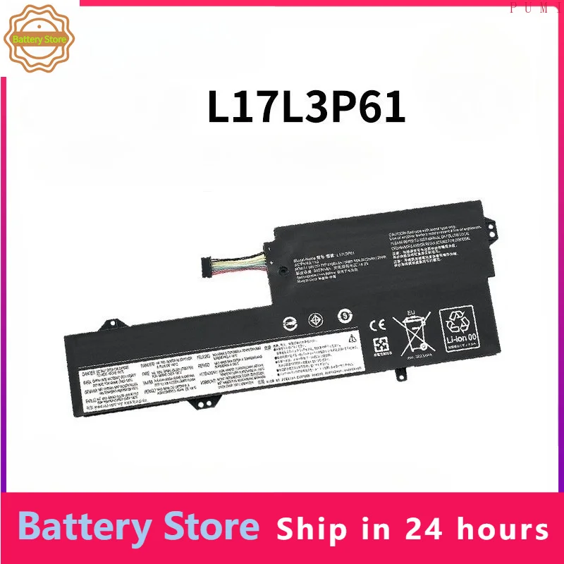 L17L3P61 L17C3P61 L17M3P61 11.58V 36WH Laptop Battery For Lenovo IdeaPad 320S-13IKB,Yoga 720-12IKB 330-11IGM,xiaoxin 70
