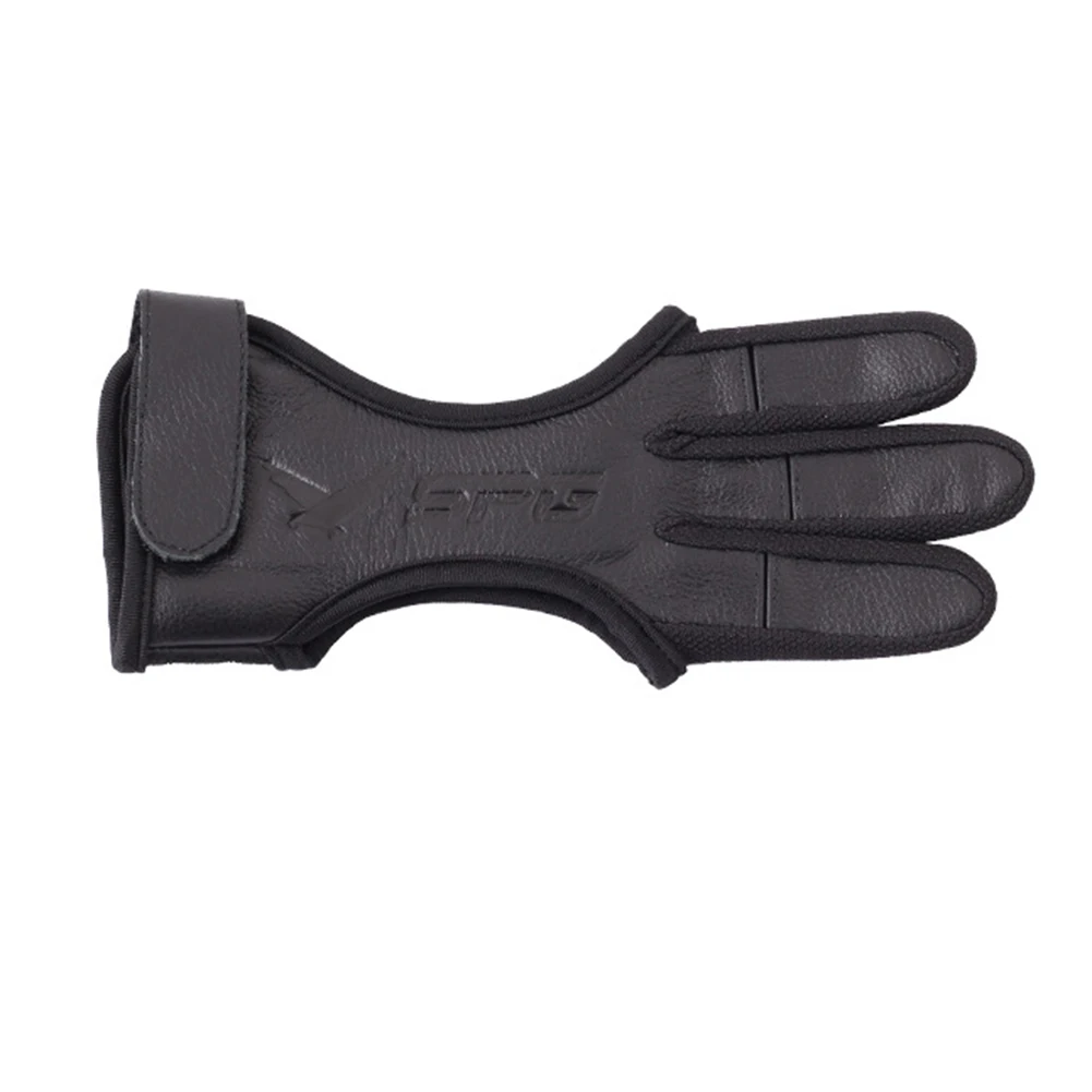 Protect Three-finger Gloves Adjustable Beauty Hunting Buckskin Material M/L/XL Outdoor Hunting Shoting Accessories