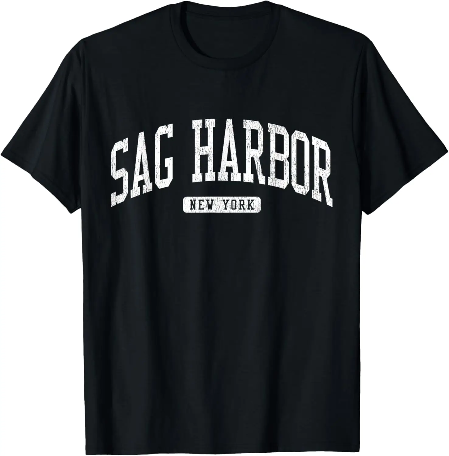 Sag Harbor New York NY JS03 College Univesity Style T-Shirt