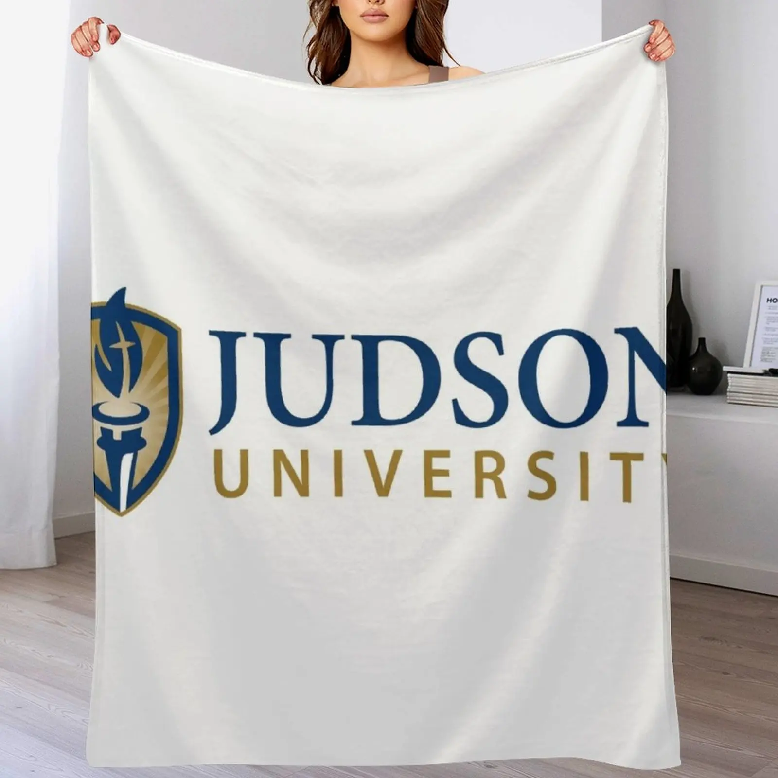 Judson college Throw Blanket Bed covers Weighted Soft Plush Plaid Soft Plaid Blankets