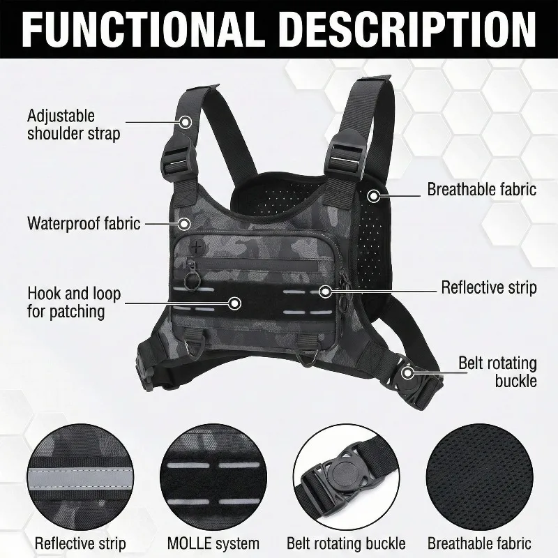 Waterproof Tactical Chest Bag 2